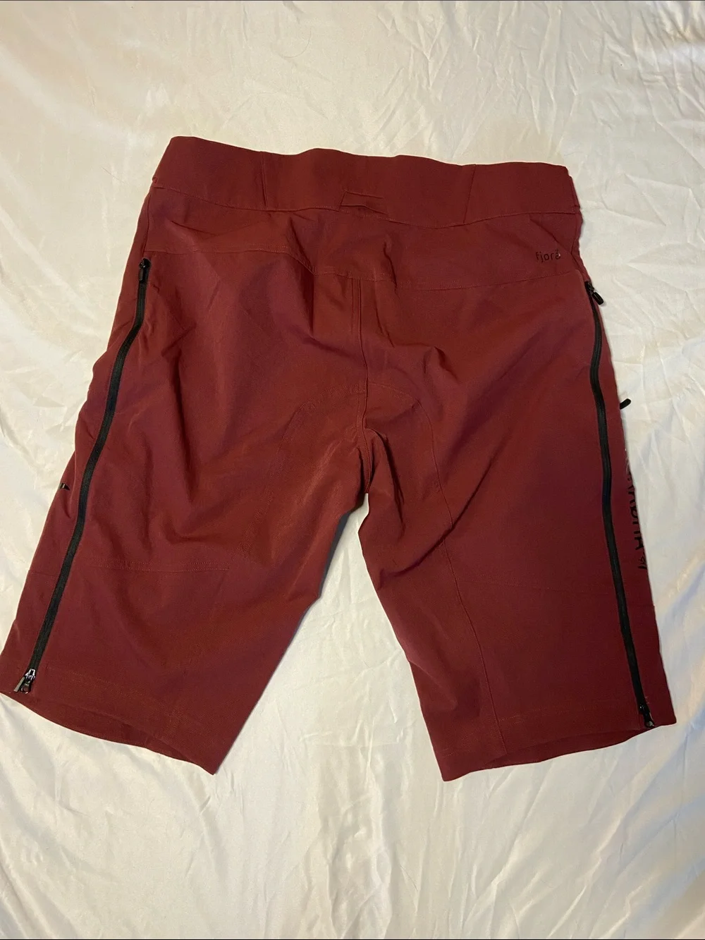 Men's Burgundy Hybrid Ride Shorts Norrona Fjora Flex